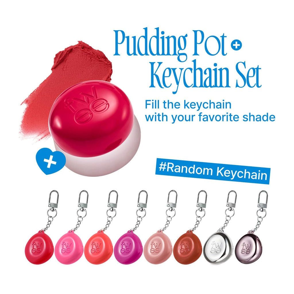 Fwee Blurry Pudding Pot + Keychain